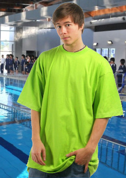 tall tee swim shirt