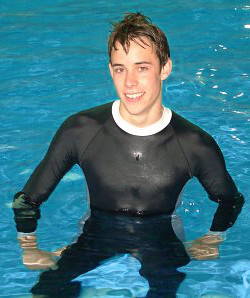 Lycra swim suit